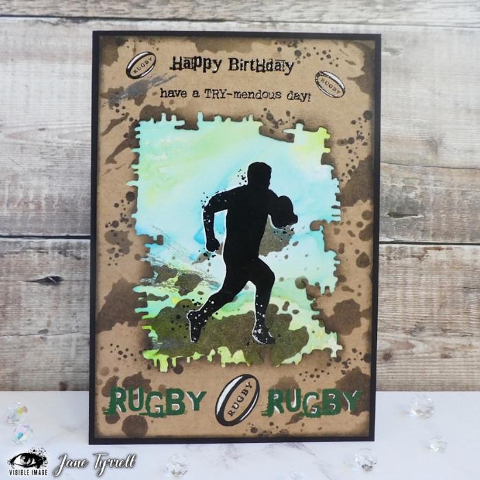 Rugby Birthday card